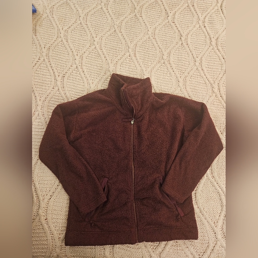 The North Face sweater Fleece Burgundy‎